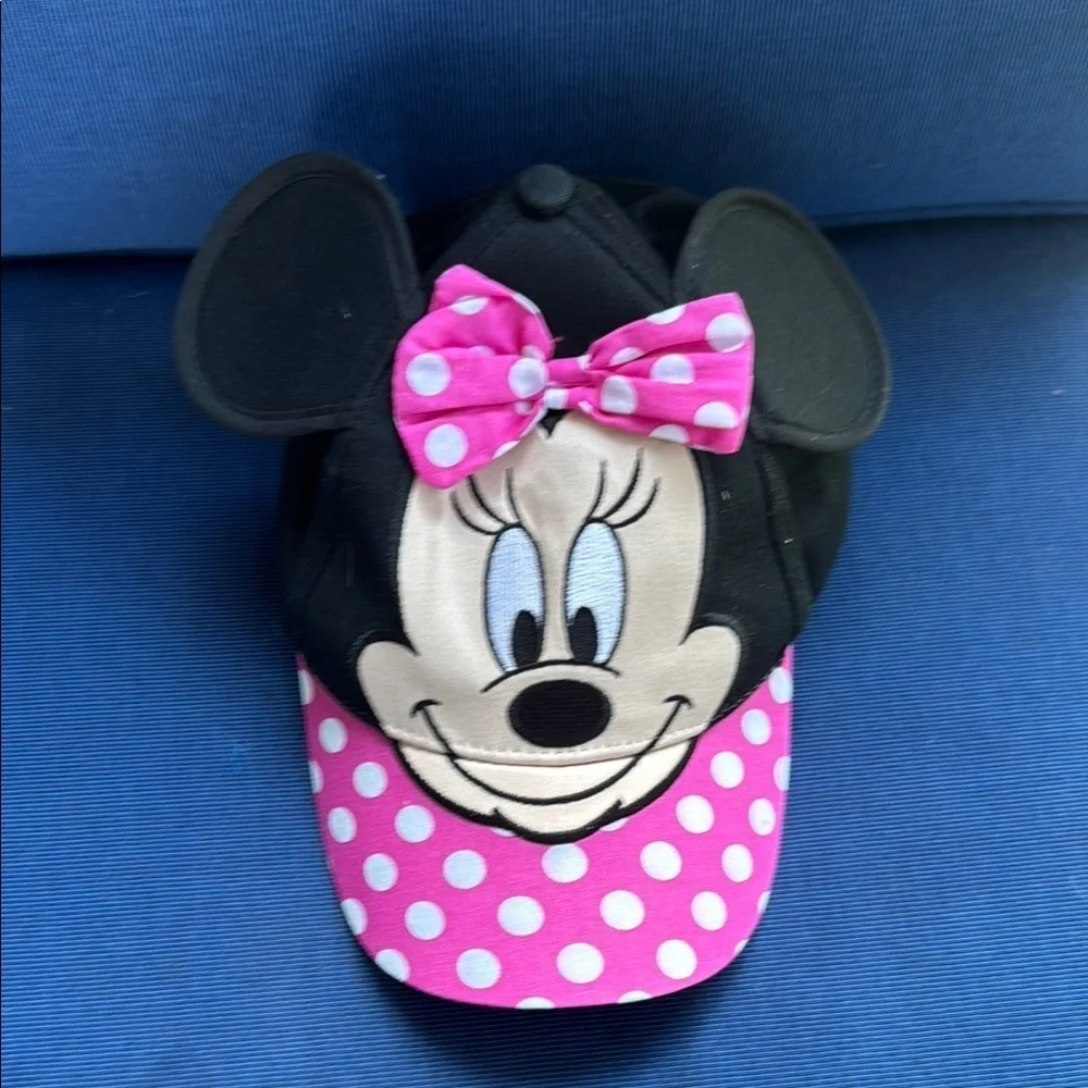 Disney Minnie Mouse Pink and Black Toy Cap